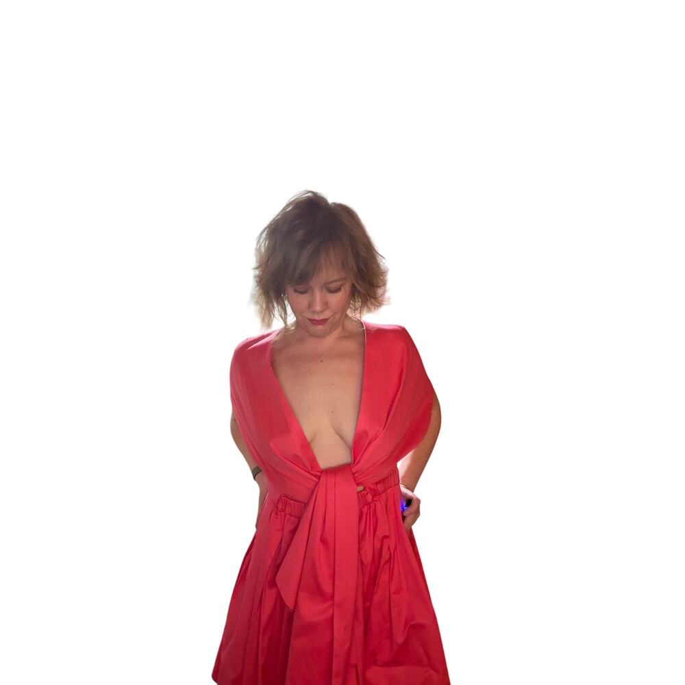 Aliette Diana Dress hot pink, size L